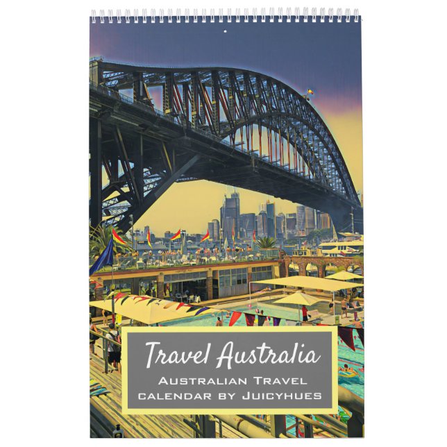 Travel Australia Travel prints Calendar (Cover)