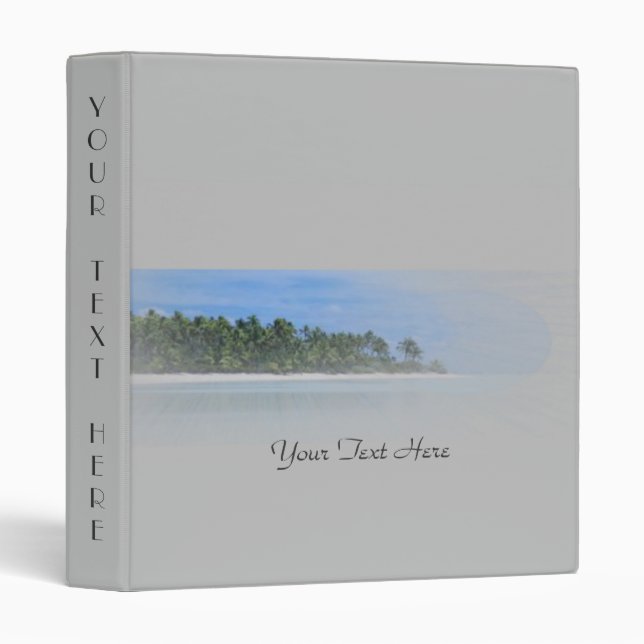 Travel Avery Binder (Front/Spine)