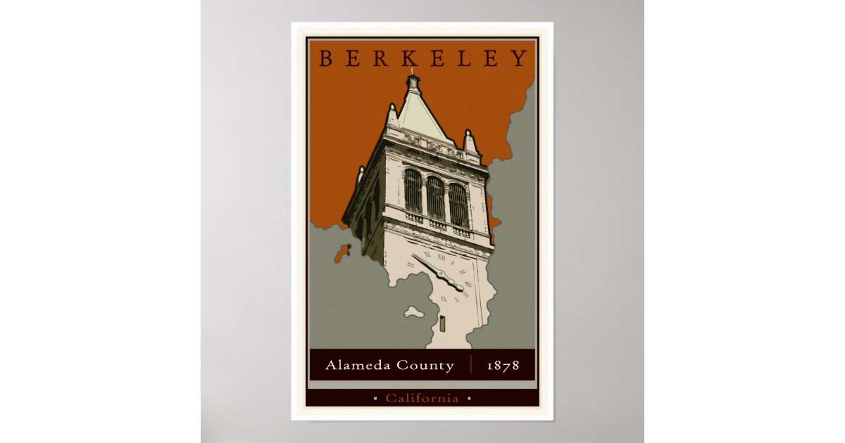 Travel Berkeley Poster Zazzle
