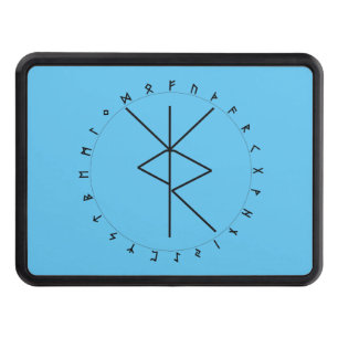 Travel Bind Rune Trailer Hitch Cover