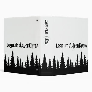 Travel Binder For Campers, RVs, and Van Homes