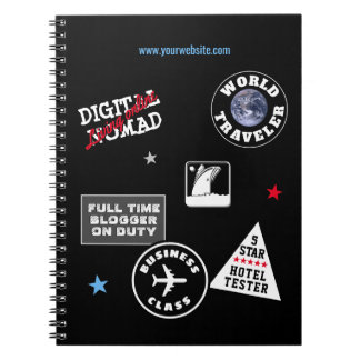 Travel Blogger Notebook