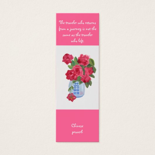 Travel Bookmark (Front)