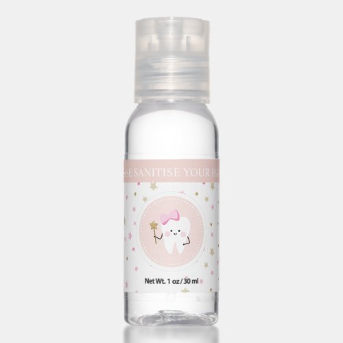 Travel Bottle Sanitizer for the Forst Tooth party