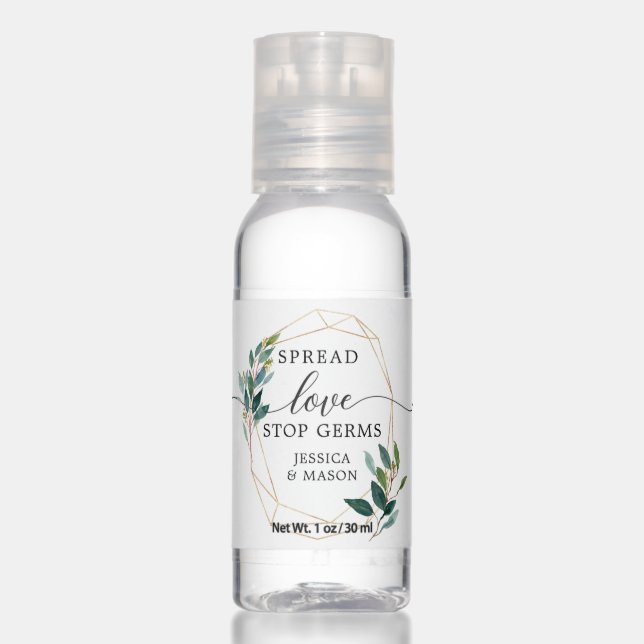 Travel Bottle Set Hand Sanitizer (Front)