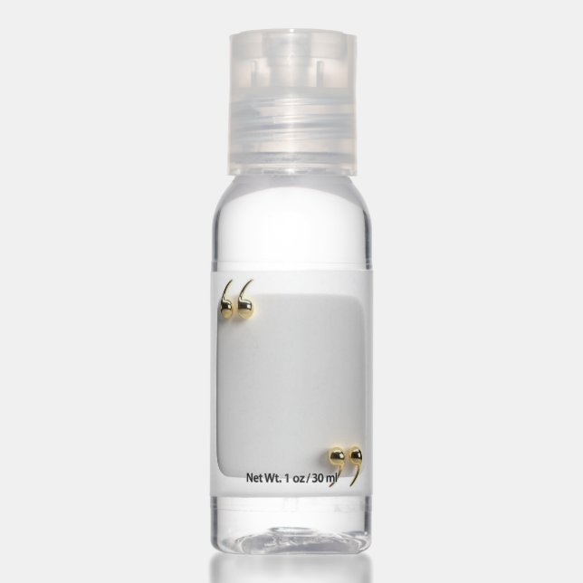 Travel Bottle Set Hand Sanitizer (Front)