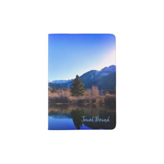 Travel bound passport holder