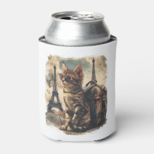 Travel Buddy Cat Can Cooler