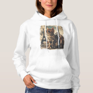 Travel Buddy Cat Hoodie