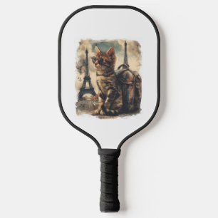 Travel Buddy Cat Pickleball Paddle