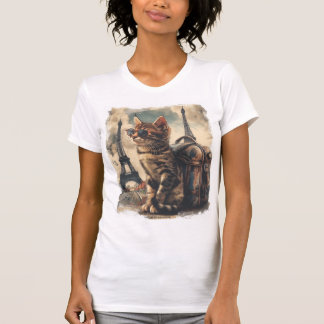 Travel Buddy Cat T-Shirt
