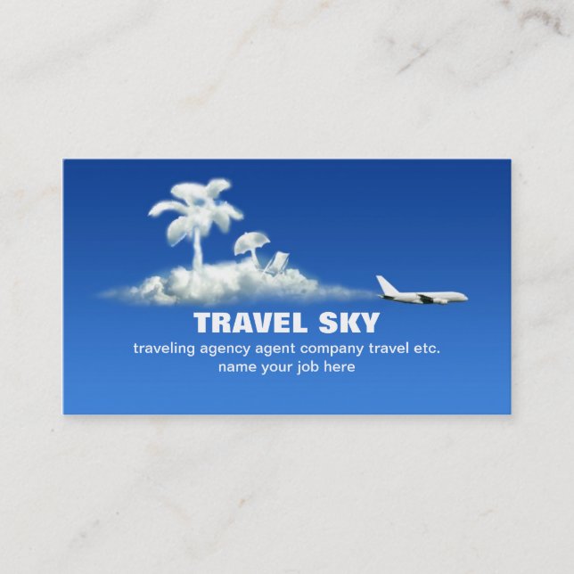 travel business card (Front)