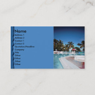 Travel Business Card