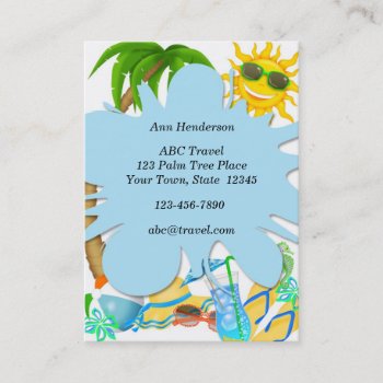 Travel Business Card by StarStock at Zazzle