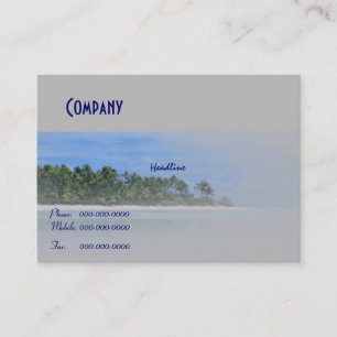 Travel Business Card