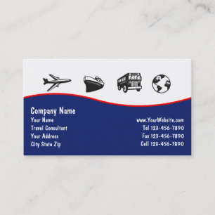 Travel Business Cards