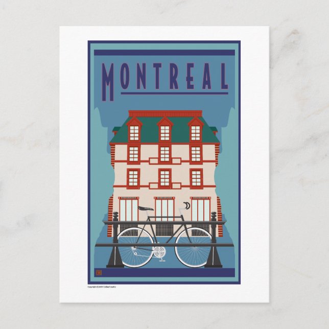 TRAVEL-Canada-Montreal- Postcard (Front)