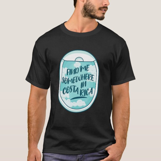 Travel Central American Vacation Costa Rica T-Shirt (Front)