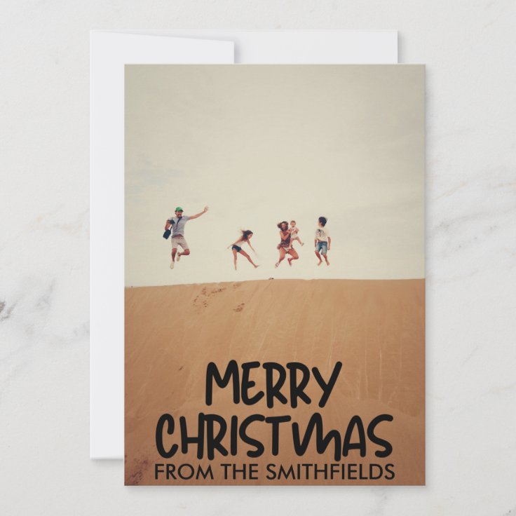 Travel Christmas Holiday Card | Zazzle