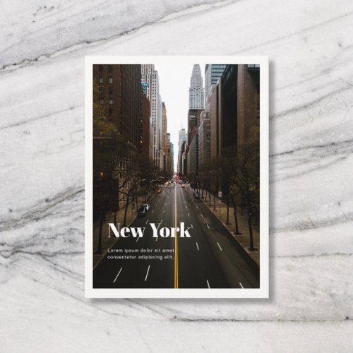Travel City Country Name Photo  Postcard