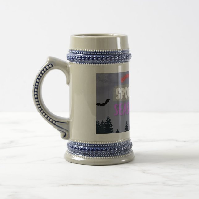 Travel/Commuter Mug, 15 oz Beer Stein (Left)