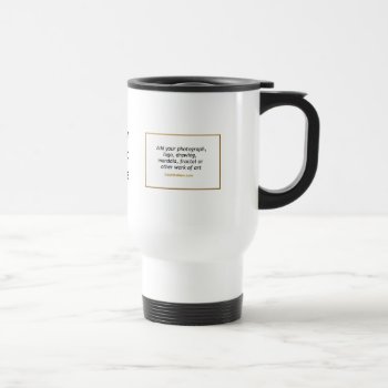 Travel Commuter Mug In White by Casefashion at Zazzle