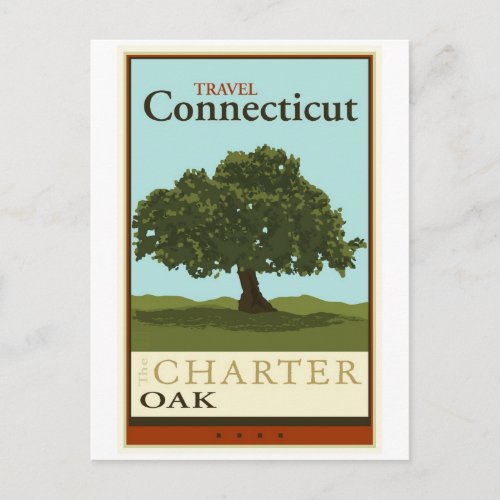 Travel Connecticut Postcard