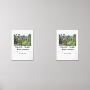 Travel consultant company add name email websphone wall art sets