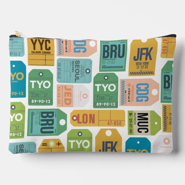 Travel Cosmetic Bag (Front)