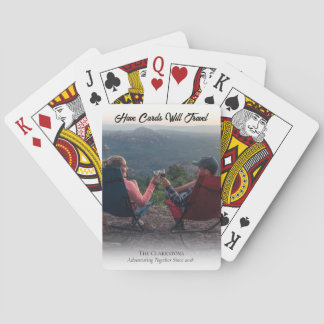 Travel Deck featuring your Adventure Photo Poker Cards