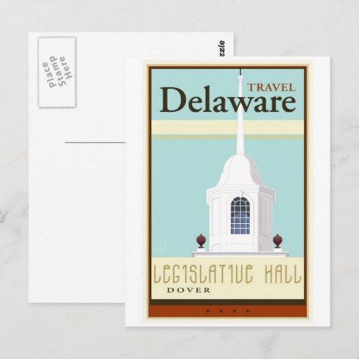 Travel Delaware Postcard | Zazzle