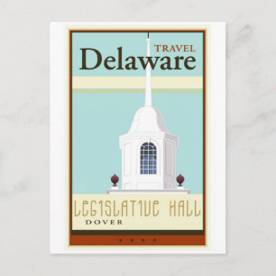 Travel Delaware Postcard