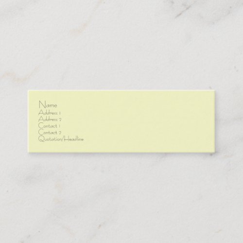 Travel Design Business Card Template