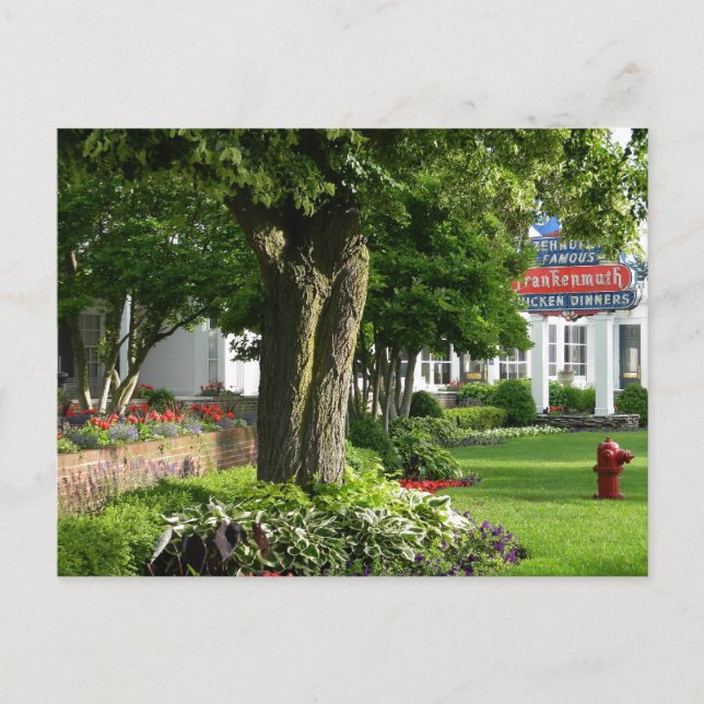 Travel Destination Postcard Frankenmuth Michigan (Front)