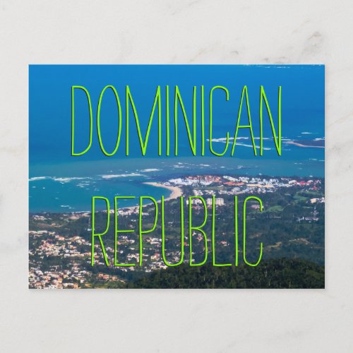 Travel  Dominican Republic Postcard