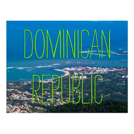 Travel | Dominican Republic Postcard | Zazzle.com