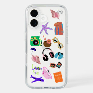 Travel Essentials Phone Case – Vacation Aesthetic