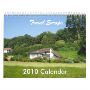 Travel Europe Calendar