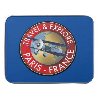 Travel & Explore Paris France Logo Jigsaw Puzzle