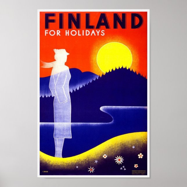 Travel Findland historical poster (Front)