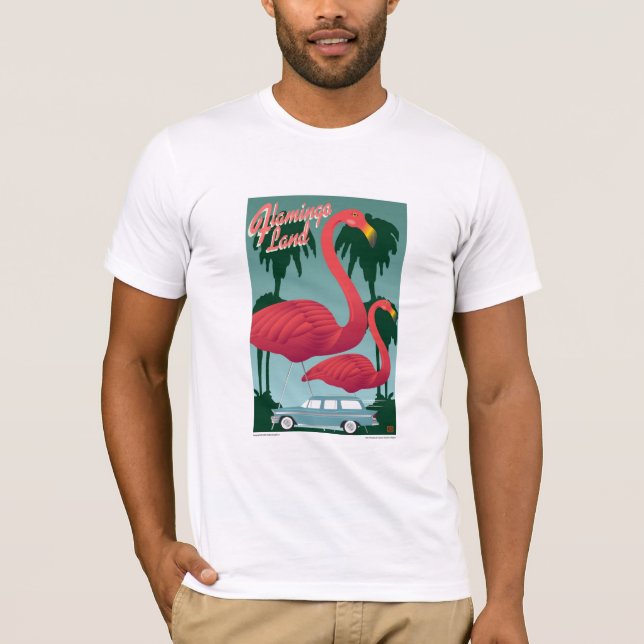 TRAVEL-Flamingo Land T-Shirt (Front)