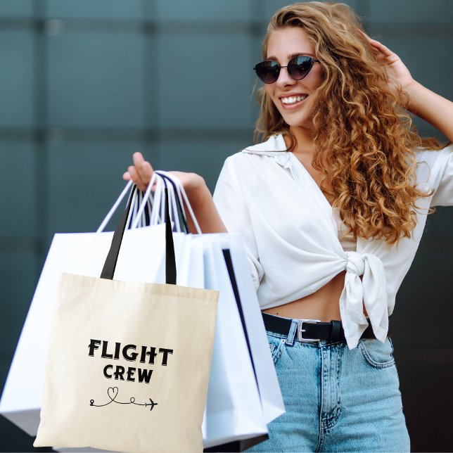 Travel Flight Crew Airplane Flying Modern Vacation Tote Bag (Creator Uploaded)