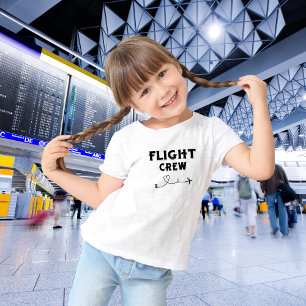 Travel Flight Crew Airplane Flying Modern Vacation Tri-Blend Shirt