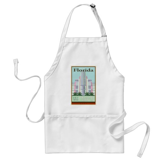 Travel Florida Adult Apron