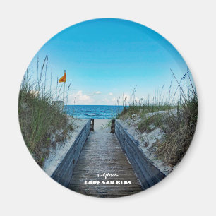 Travel Florida - Cape San Blas Beach Magnet