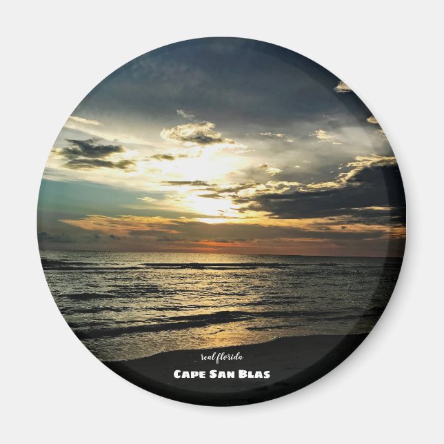 Travel | Florida Cape San Blas Sunset Magnet (Front)