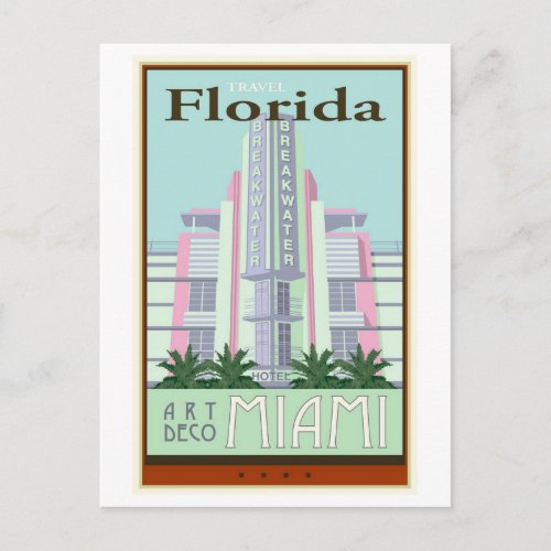 Travel Florida Postcard