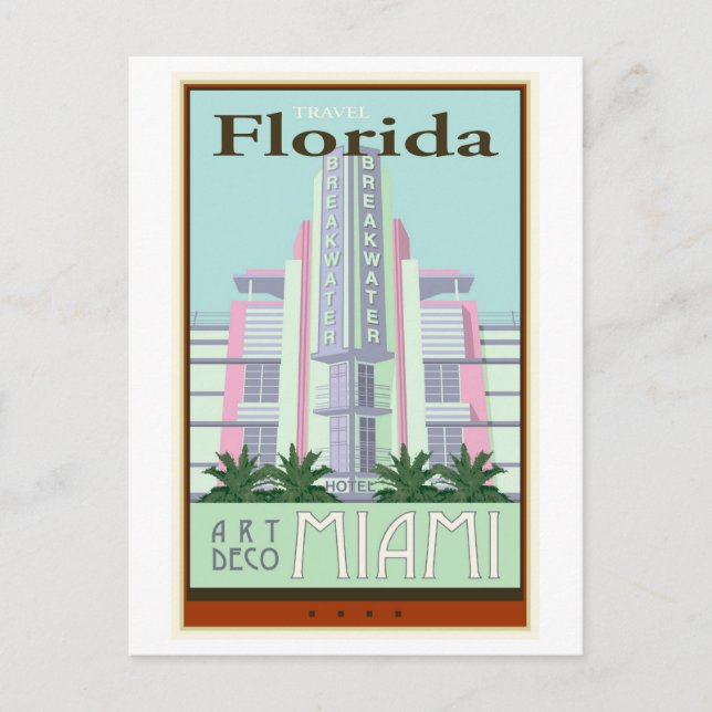 Travel Florida Postcard (Front)