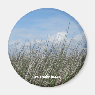 Travel Florida - St. George Island Sea Grass Magnet