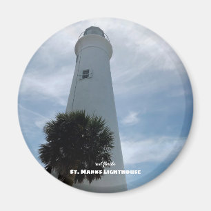 Travel Florida - St. Marks Lighthouse Magnet